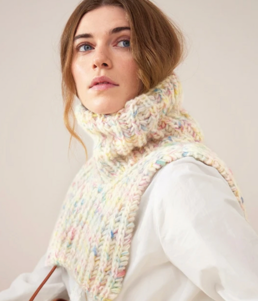 Der Neck Warmer - das kleine Strickprojekt