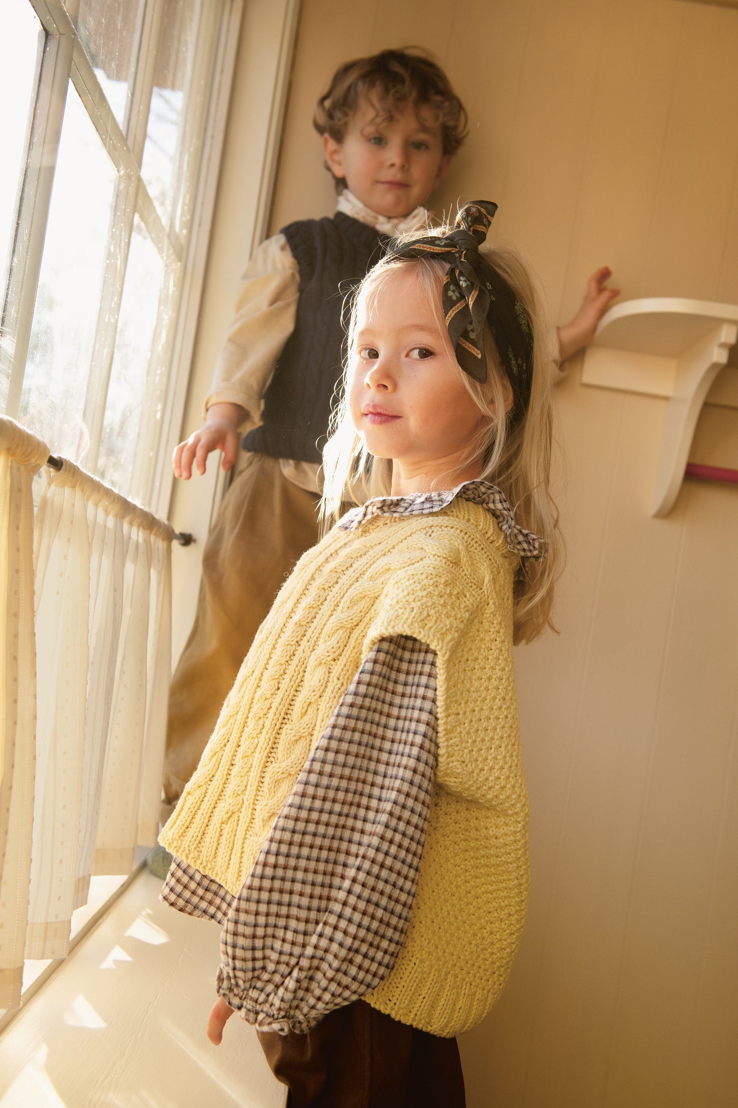 Cora Slipover Junior 2501_04 Sandnesgarn