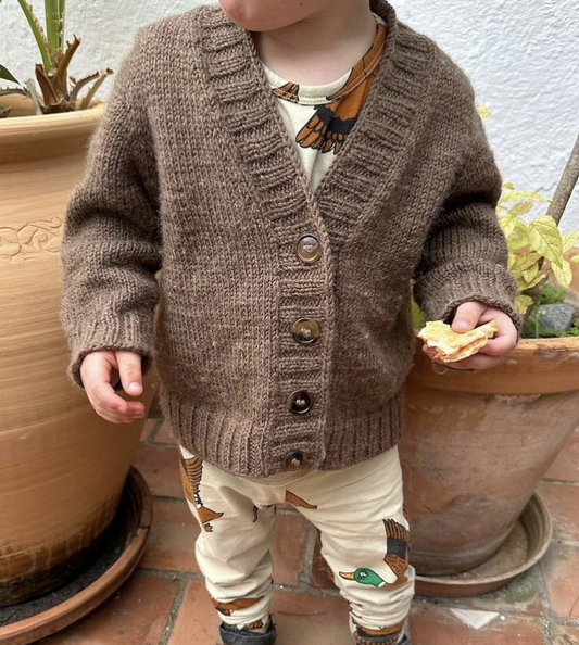 Anleitung Eva Cardigan Junior