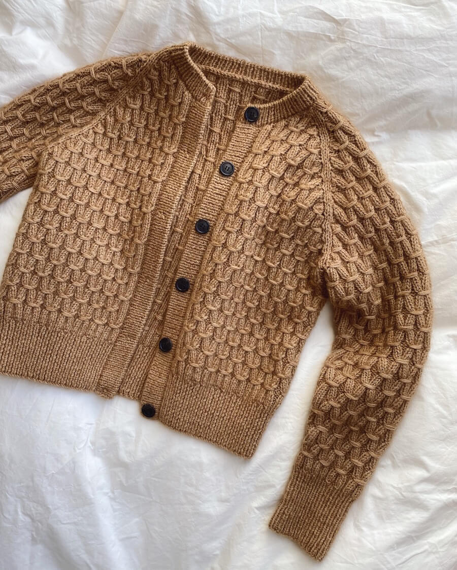 Anleitung peite knit Jenny Jacke