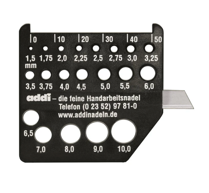 Additional needle size