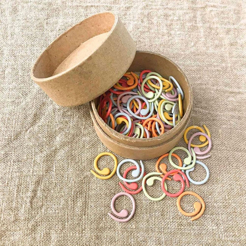 colorful split ring markers