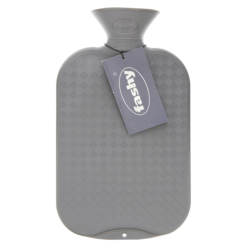 fashy Wärmflasche grau