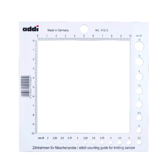 addi Zählrahmen für Maschenprobe