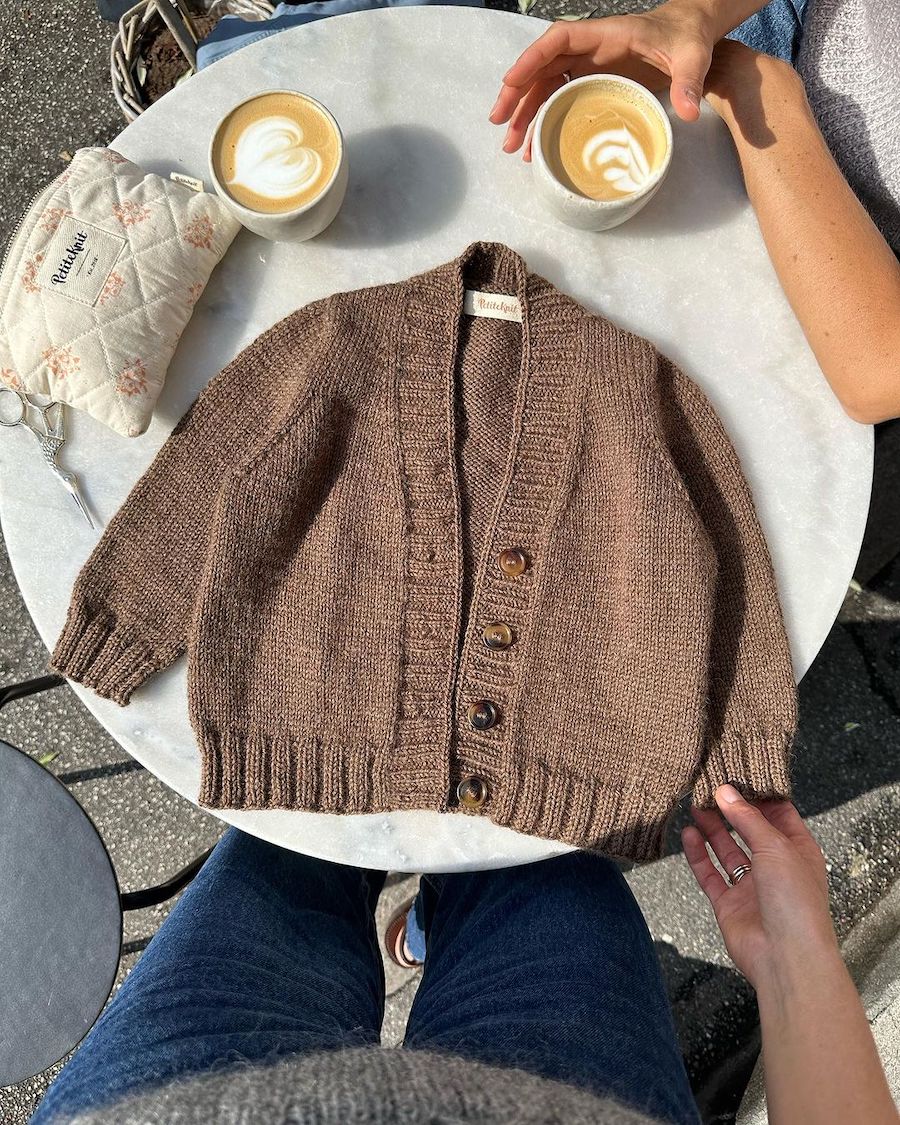 Anleitung Eva Cardigan Junior