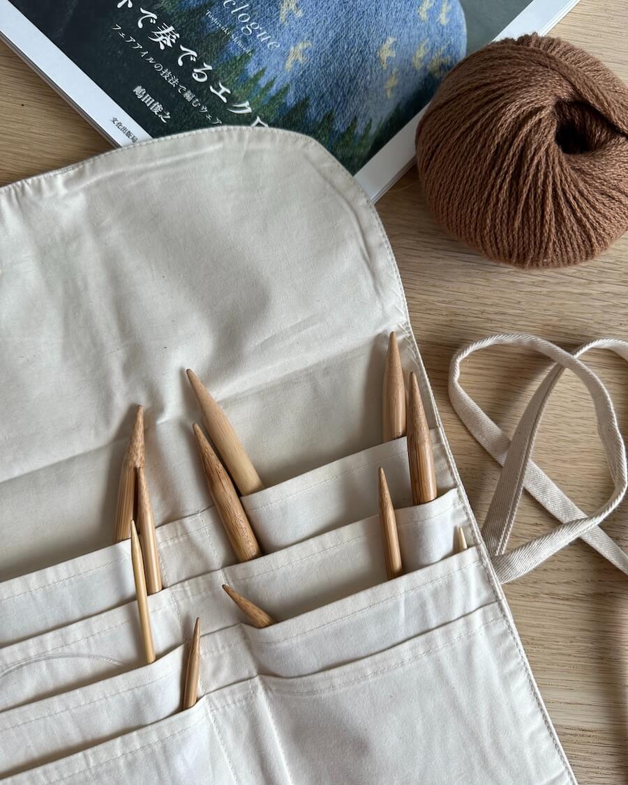 knitters Circular Needle Case