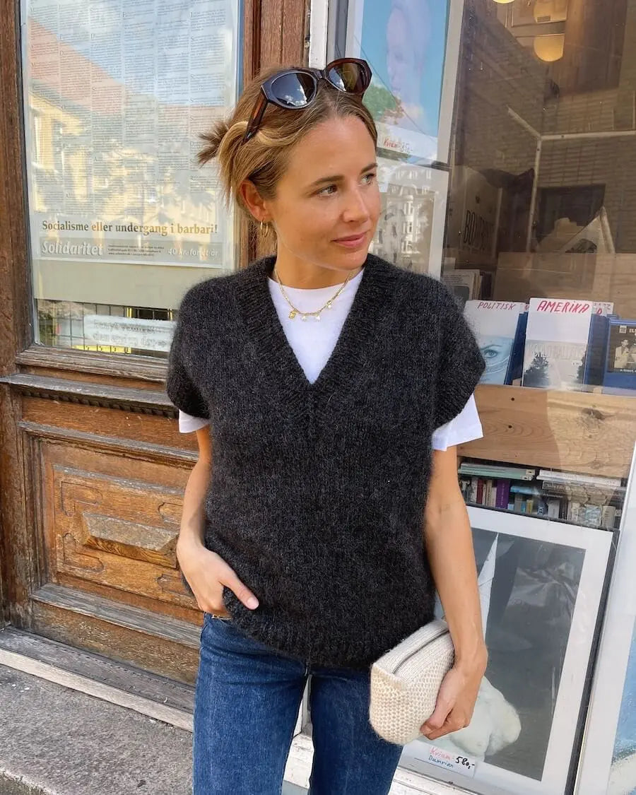 Anleitung petite knit-weekend pullunder V-neck