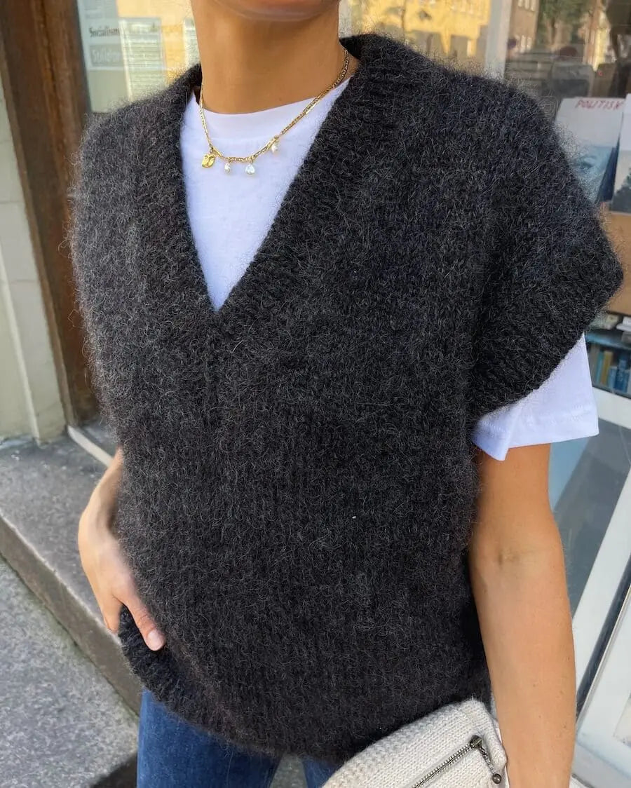 Anleitung petite knit-weekend pullunder V-neck