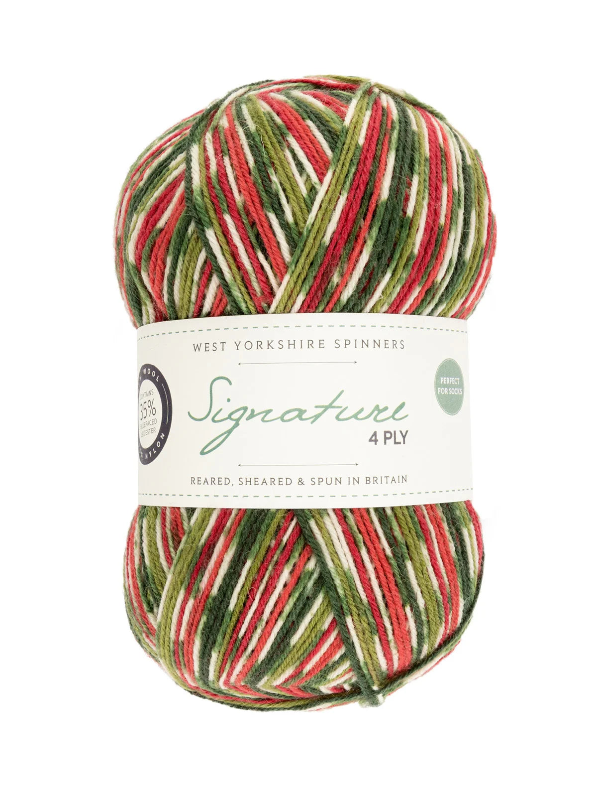 Signature Christmas Yarn Sockenwolle 4-fädig - West Yorkshire Spinner