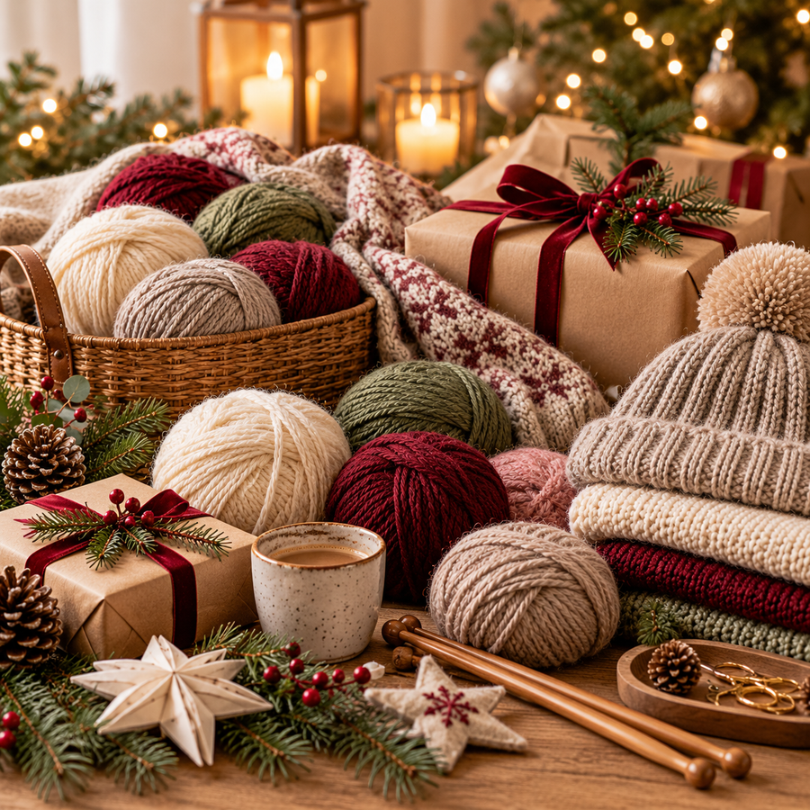 Weihnachtsgeschenke für Strickbegeisterte