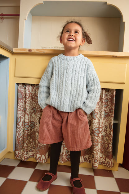 Caspian Sweater Junior 2501_01 Sandnes Garn