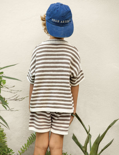 Pascal Tee&Shorts Junior 2503_3, Sandnes Garn