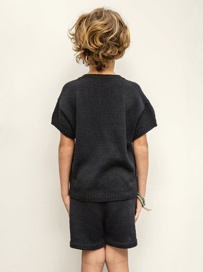 Mio Tee & Short Junior 2503_06 Sandnes Garn