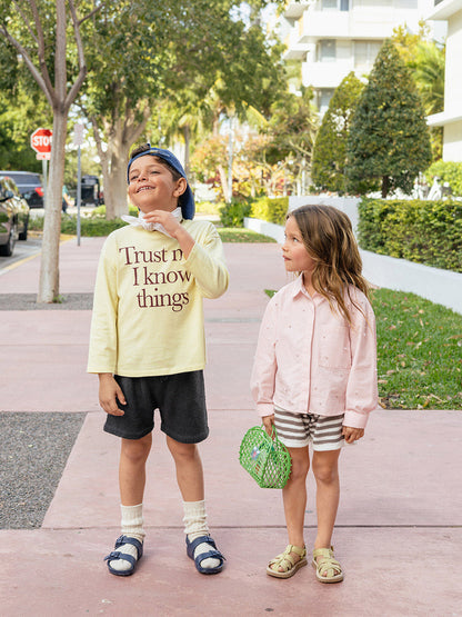 Mio Tee & Short Junior 2503_06 Sandnes Garn
