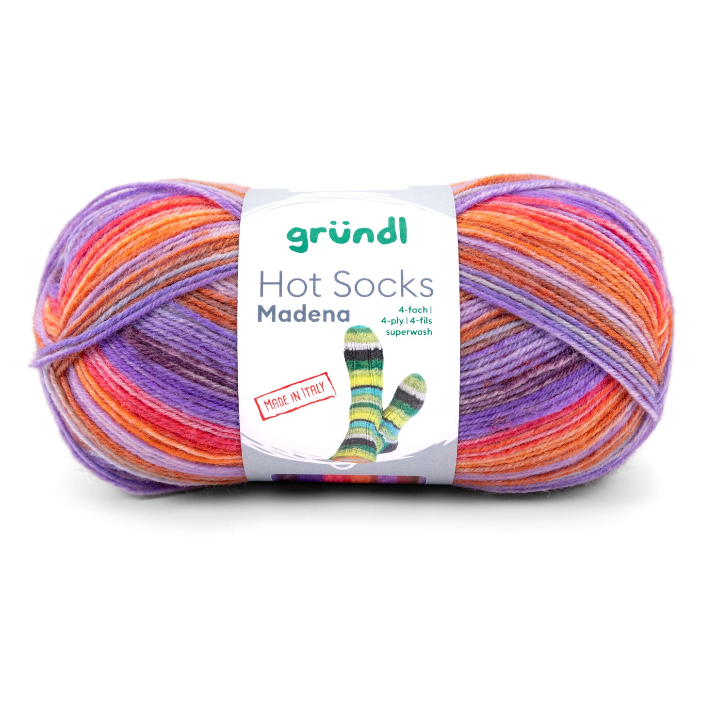 Hot Socks - Madena 4-fach