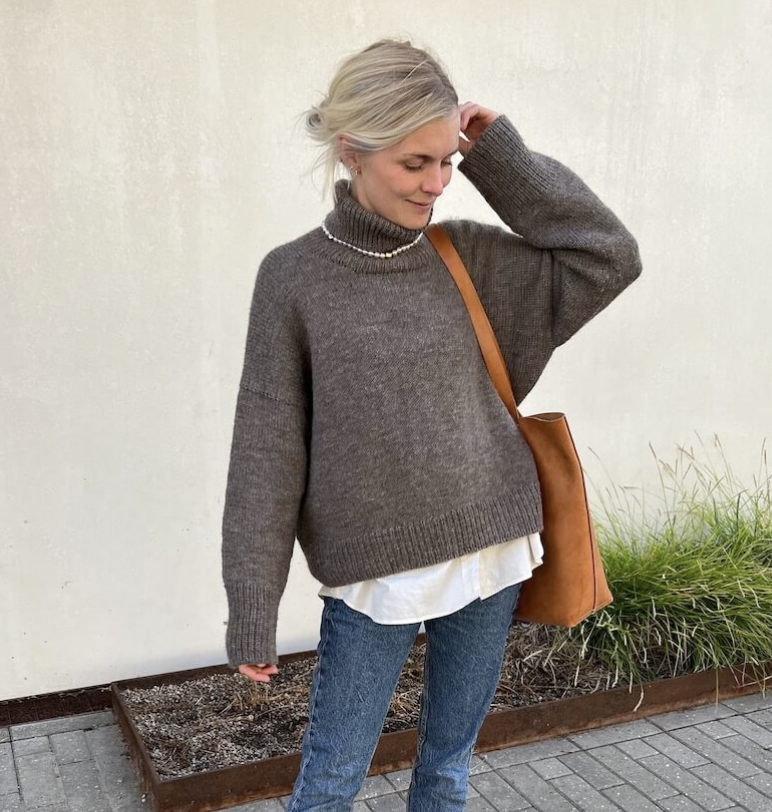 Anleitung chestnut Sweater - petite knit