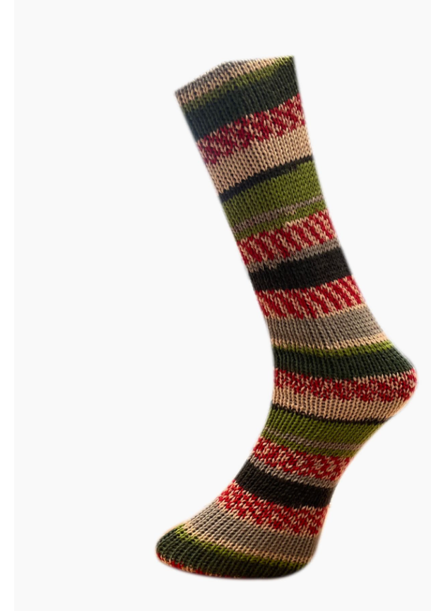 Mally socks Xmas,  6 fach