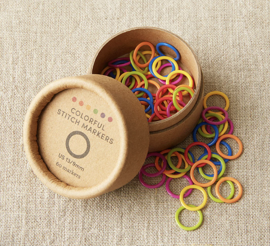 Colored Ring stitch markers- cocoknit
