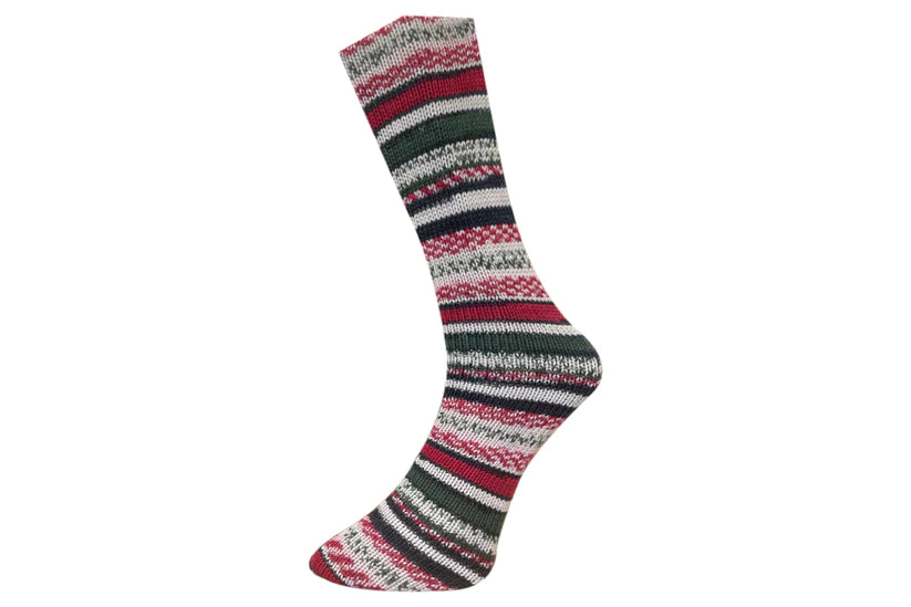 Mally socks Xmas,  6 fach