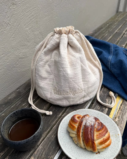 knitters project bag - Cloud