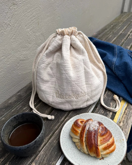 knitters project bag - Cloud