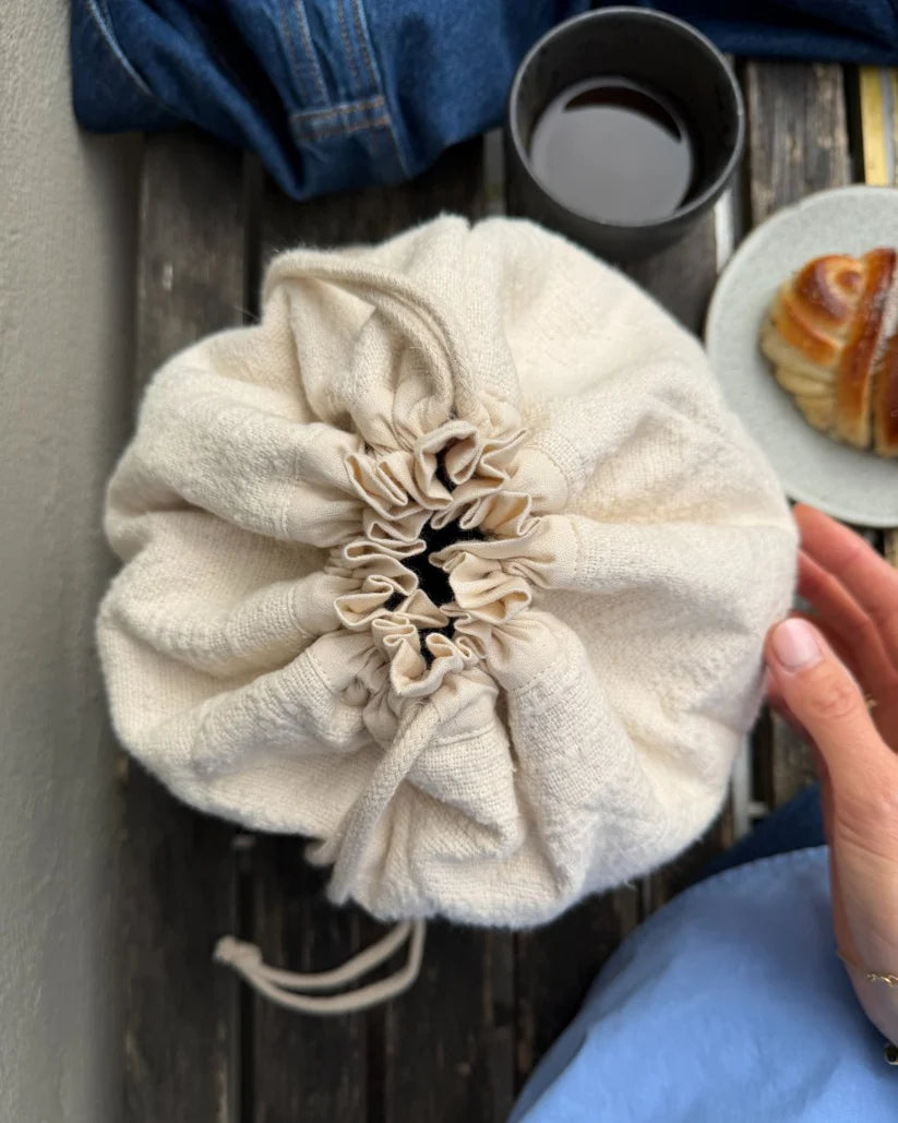 knitters project bag - Cloud