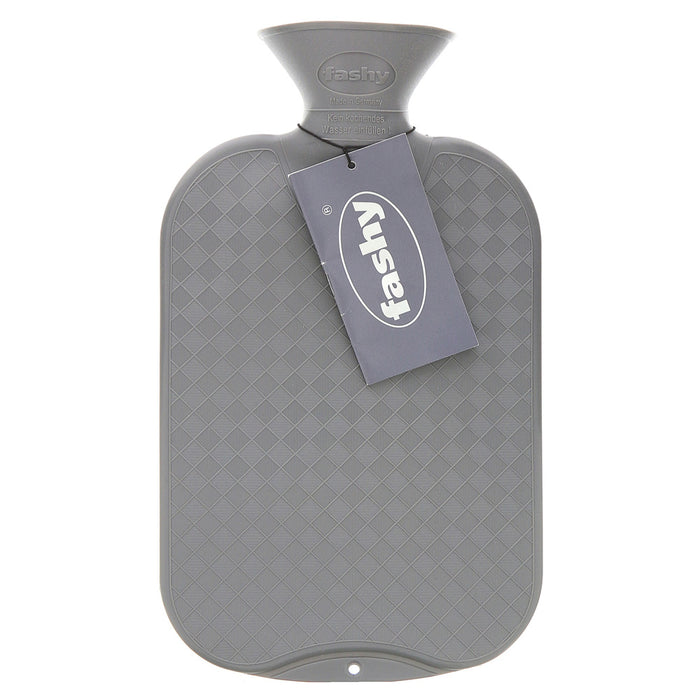 fashy Wärmflasche grau