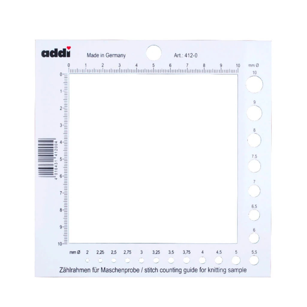 addi Zählrahmen für Maschenprobe