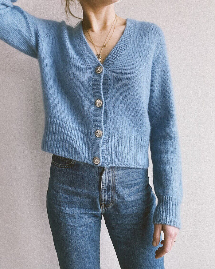 Pattern April Cardigan by PetiteKnit