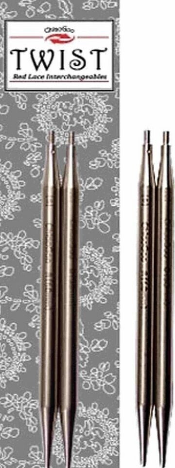 Chiaogoo Needle Tips, Twist SS, Metal
