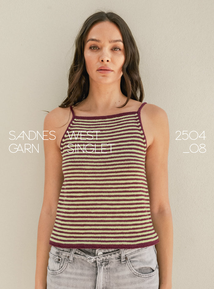 West Singlet by Sandnes Garn