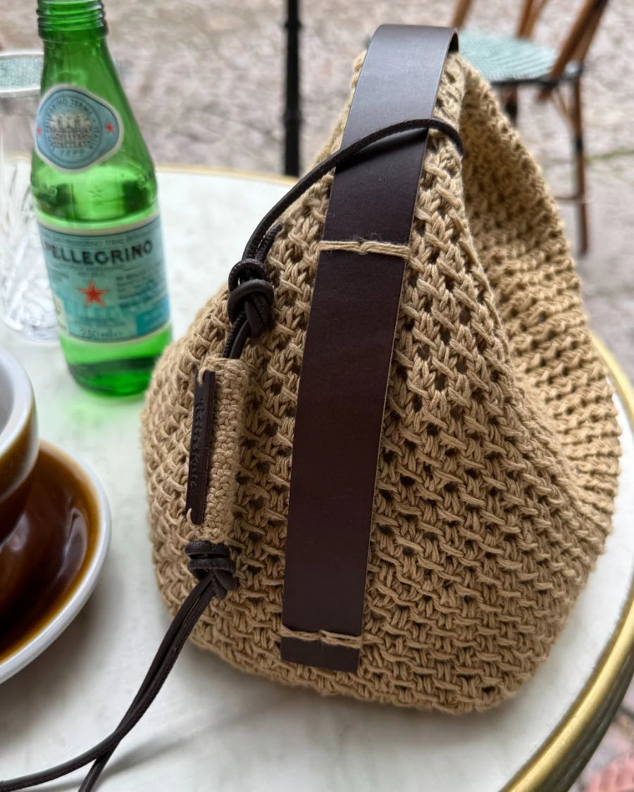 Leather Straps for Juno Bag Petite Knit