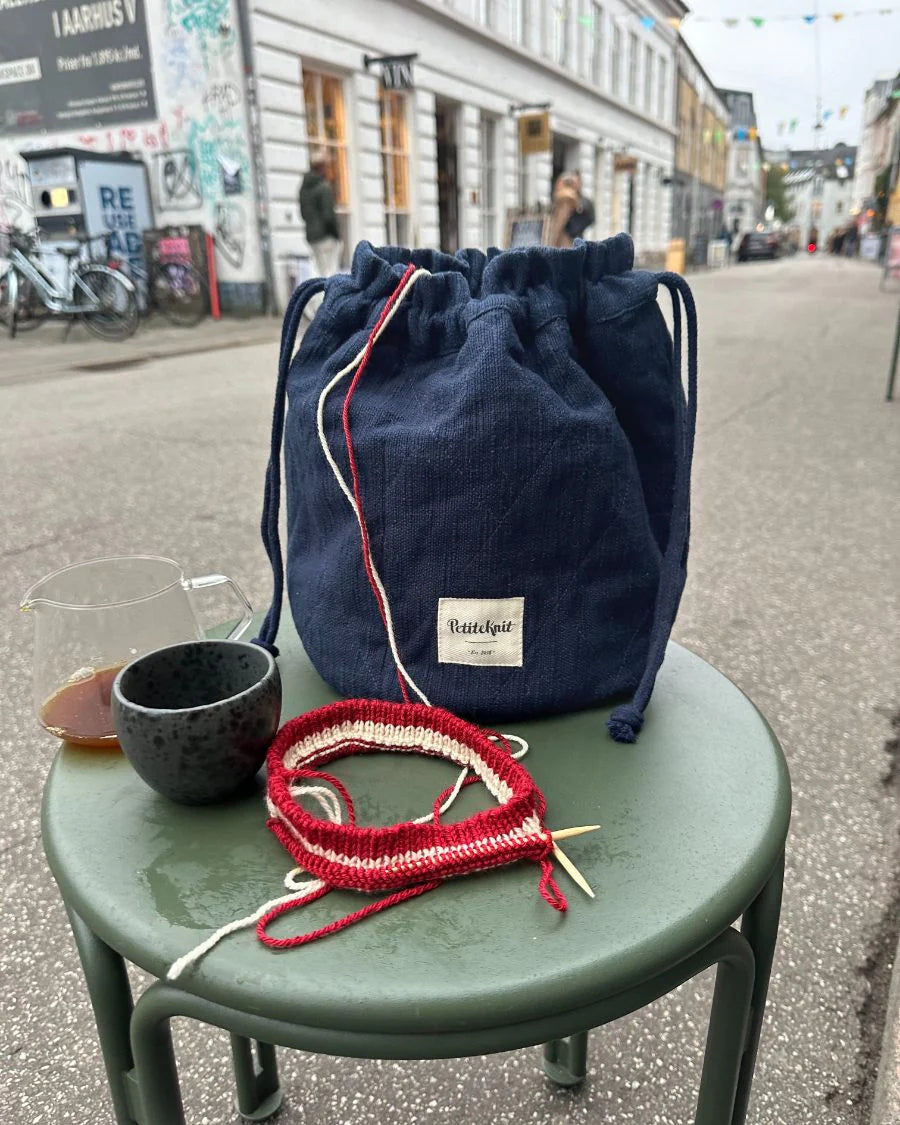 Knitters project bag - night sky