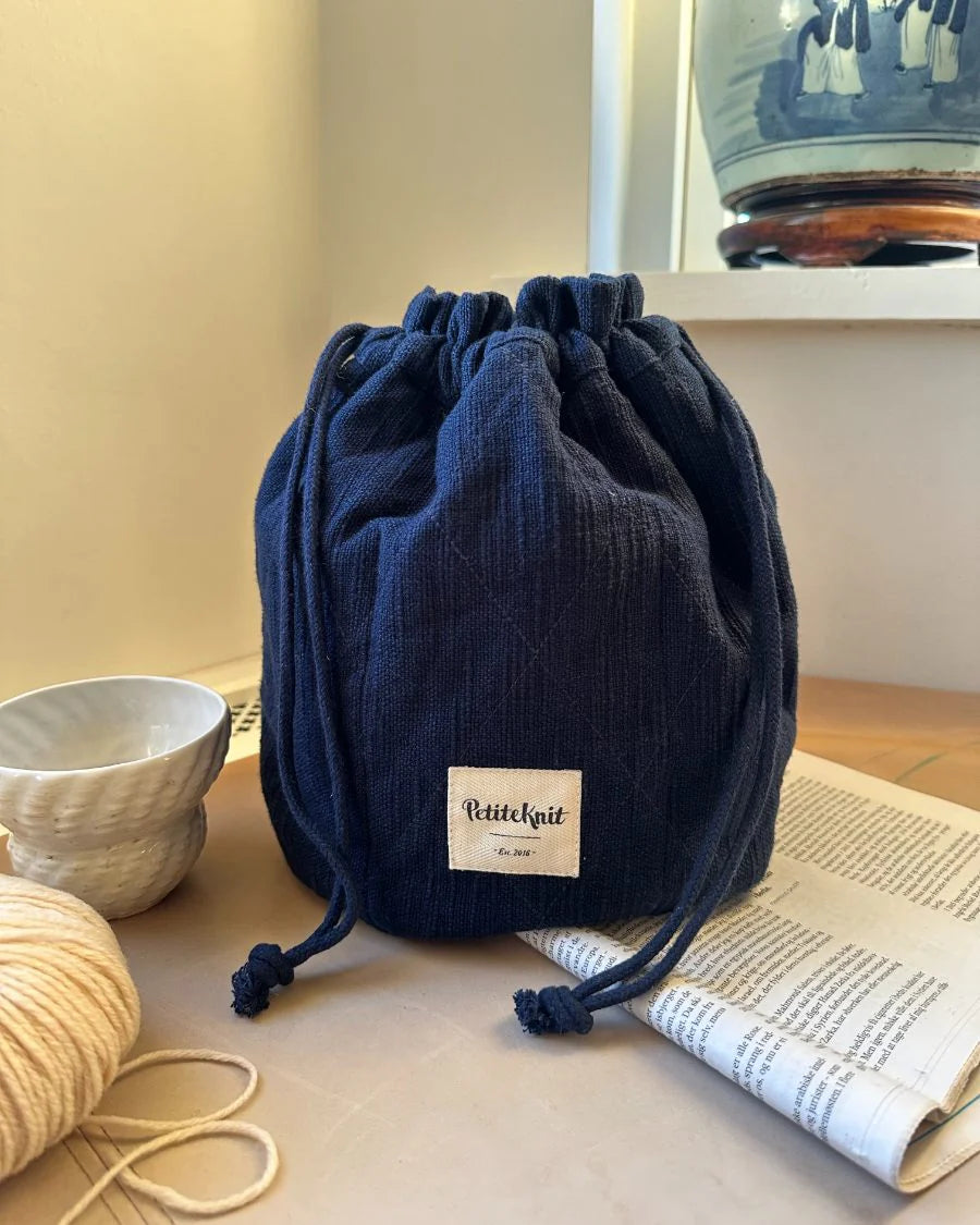 Knitters project bag - night sky