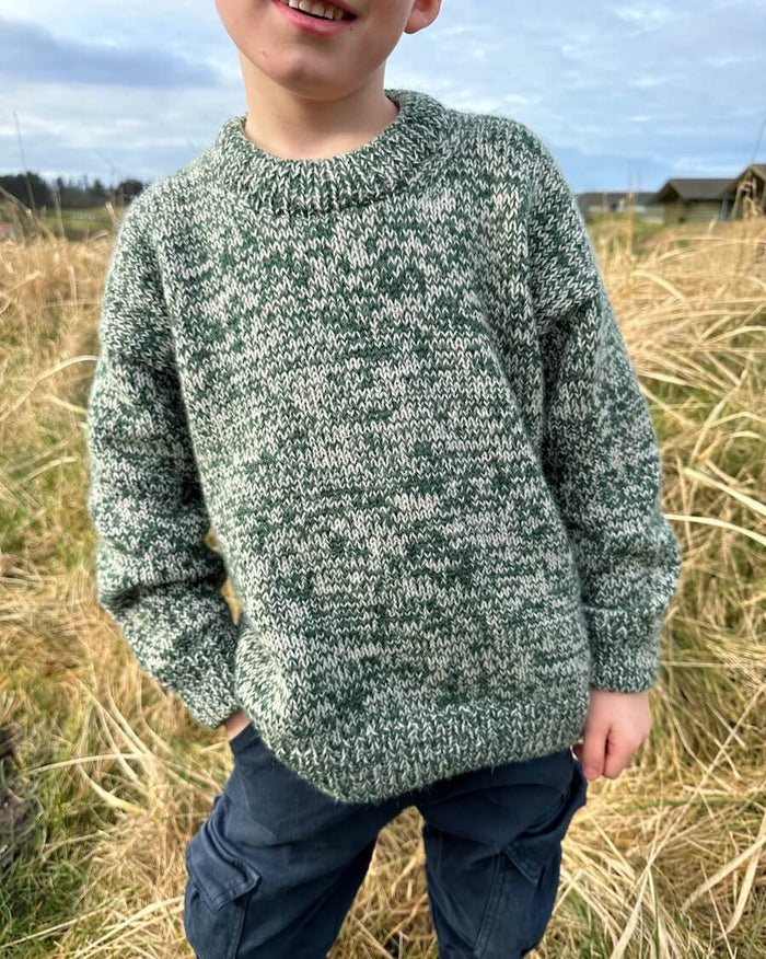 Instructions Petite knit-melange sweater junior