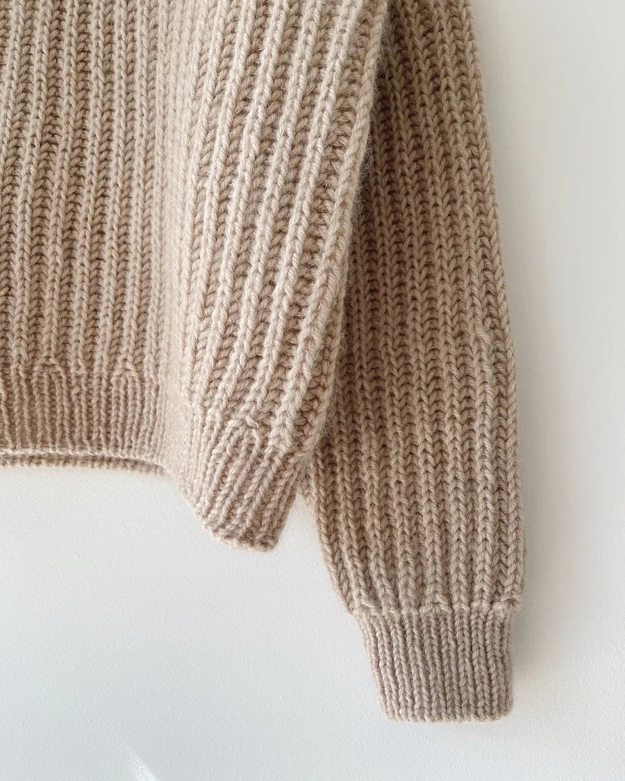 Anleitung petite knit september sweater