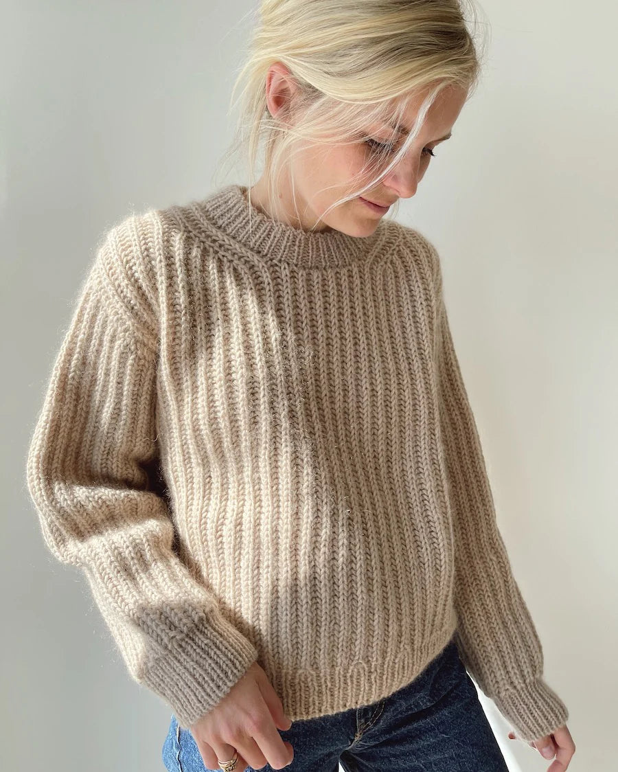 Anleitung petite knit september sweater