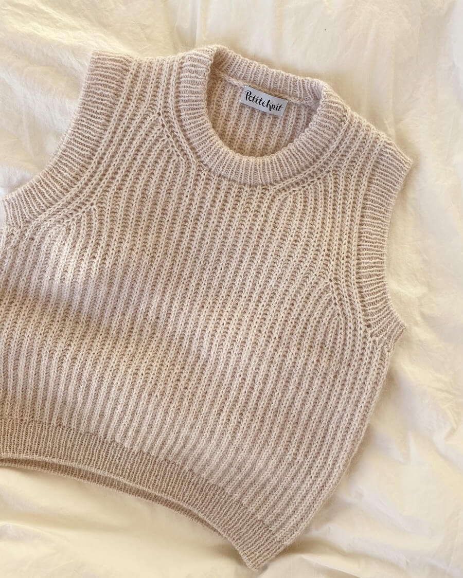 Anleitung petite knit september pullunder