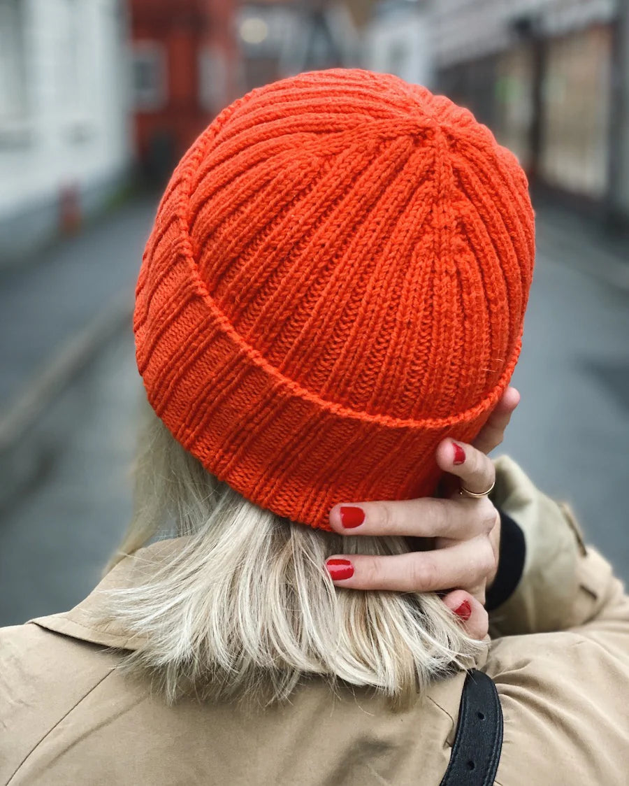 Anleitung Hipster Mütze von Petite Knit